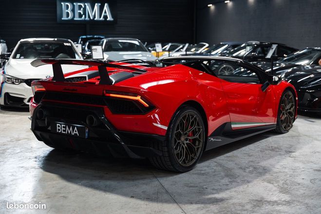Lamborghini Huracan PERFORMANTE SPYDER LP 640 V10 5.2L | PPF Rouge de 2018