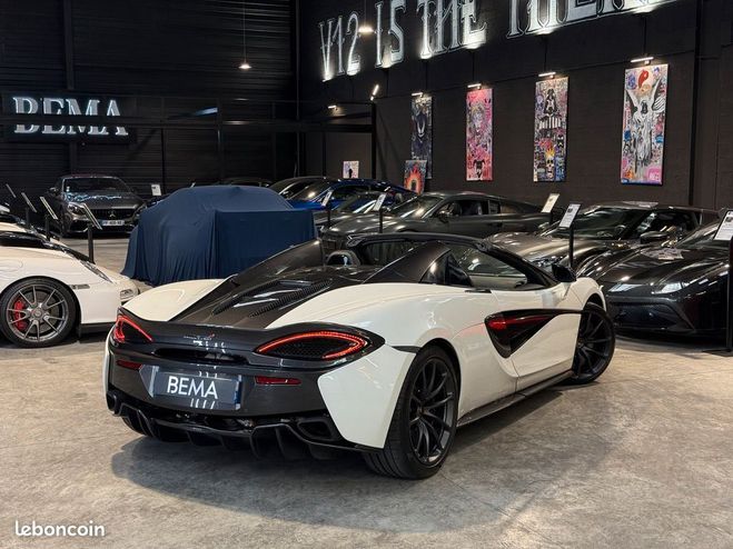 Mclaren 570 S SPIDER 3.8 V8 | Malus pay Bowers & Wi Blanc de 2018