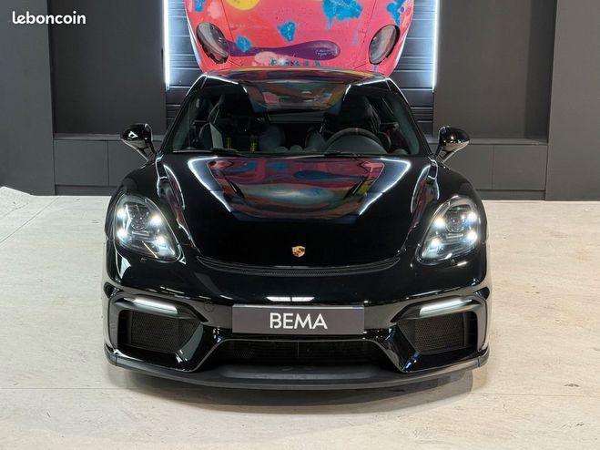 Porsche 718 CAYMAN GT4 420cv 4.0 FLAT-6 BVM | Malus  Noir de 2019