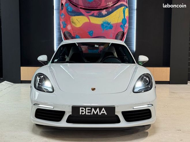 Porsche 718 CAYMAN 2.0l PDK 300CH | 1er Main Origine Blanc de 2017