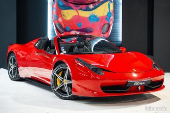  Voir détails -Ferrari 458 Spider 4,5L 570 ch | Origine France 2me à Saint-Michel-sur-Orge (91)