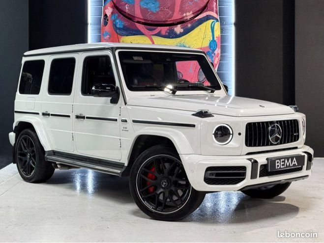 Mercedes Classe G 63 AMG 4.0I 585CH | 1ere Main Malus Incl Blanc de 2019