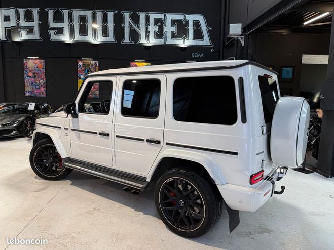 Mercedes Classe G 63 AMG 4.0I 585CH | 1ere Main Malus Incl Blanc de 2019