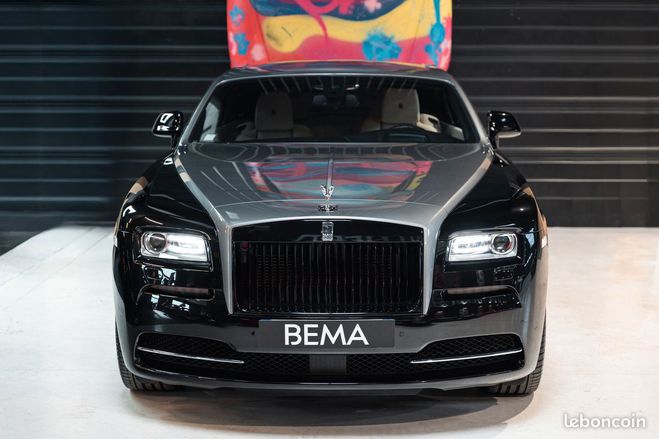 Rolls royce Wraith V12 632CV | Origine France Malus Pay Ci Noir de 2017