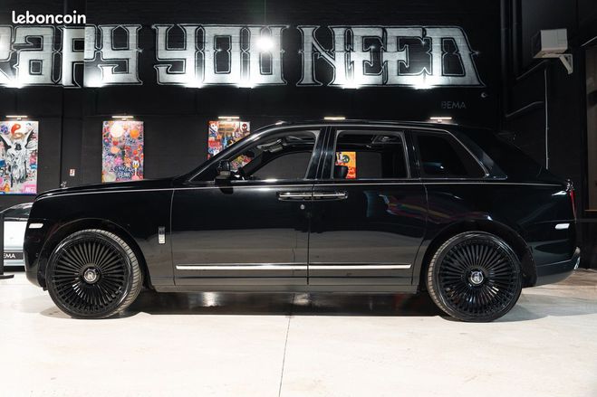 Rolls royce Cullinan 6.8 V12 BITURBO 571 2me Main Malus Pay Noir de 2019