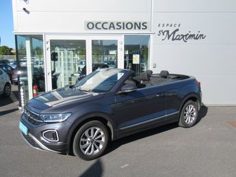  Voir détails -Volkswagen T Roc CABRIOLET 1.5 TSI EVO 150 Start/Stop DSG à Saint-Maximin (60)