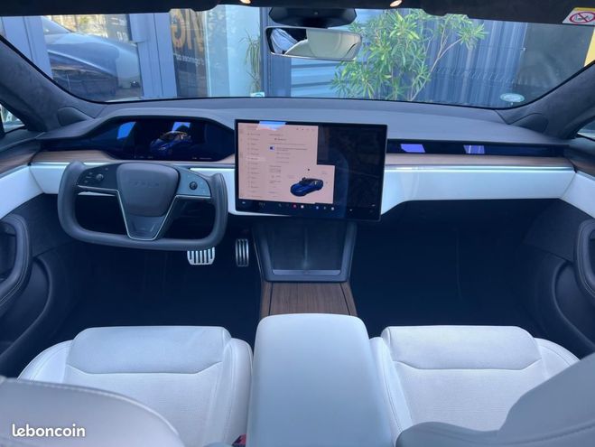 Tesla Model S ELECTRIC 720ch 100KWH LONG-RANGE 4WD BVA Bleu de 2023