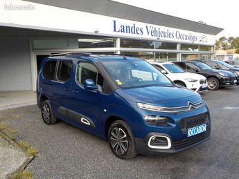 Voir détails -Citroen Berlingo 7p taille m 1.5 bluehdi 130 shine eat8 à Mont-de-Marsan (40)