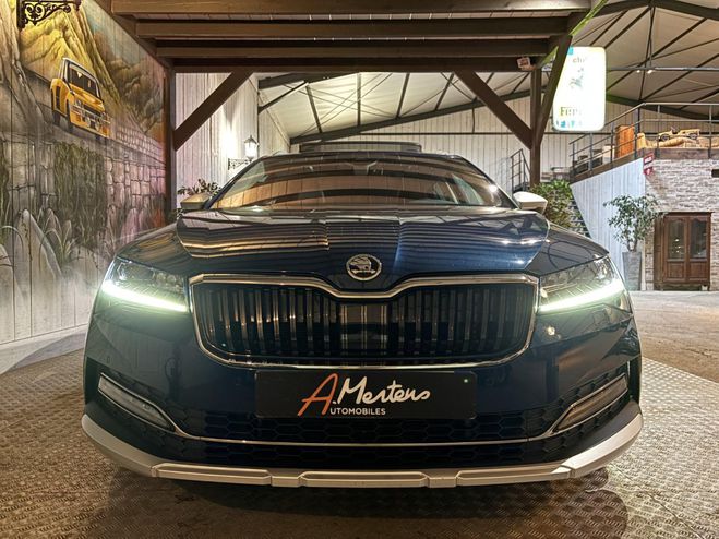 Skoda Superb Break COMBI 2.0 TDI 190 CV SCOUT 4X4 DSG Bleu de 2019