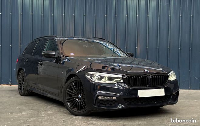 BMW Serie 5 Touring 520i M-SPORT 184ch BVA8 Virtual  Bleu de 2018