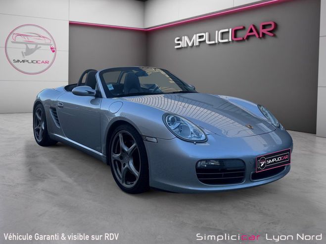 Cliquer pour voir la photo suivante Porsche Boxster 3.2i S Capote neuve (garantie 12 mois) Gris de 2006