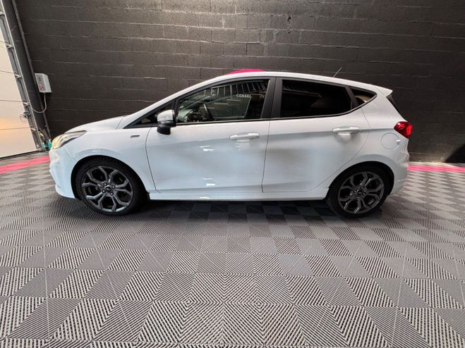 Ford Fiesta 1.0 EcoBoost 100 ch SS BVM6 ST-Line Blanc de 2019