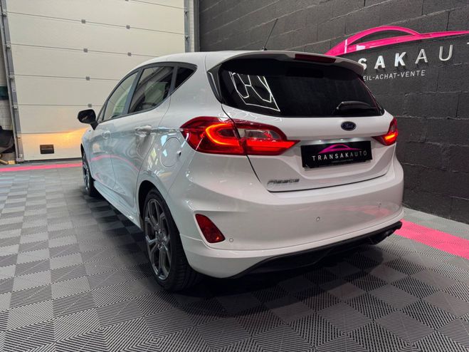 Ford Fiesta 1.0 EcoBoost 100 ch SS BVM6 ST-Line Blanc de 2019