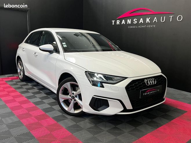 Cliquer pour voir la photo suivante Audi A3 Sportback 40 TFSIe 204 S tronic 6 Design Blanc de 2021