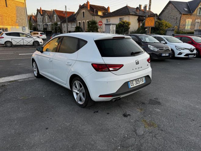 Seat Leon 1.4 TSI ACT - 150 S&S FR Gps   Clim   Ra BLANC de 2016