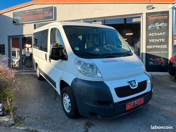  Voir détails -Peugeot Boxer 9 PLACES 2.2 HDI 100 cv Garantie 12 mois à Piennes (54)