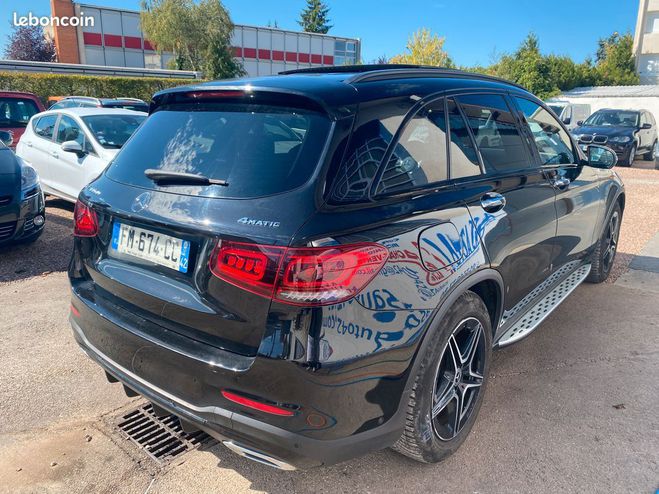 Mercedes GLC Classe 300 d 245ch amg line 4matic 9g-tr Noir de 2019