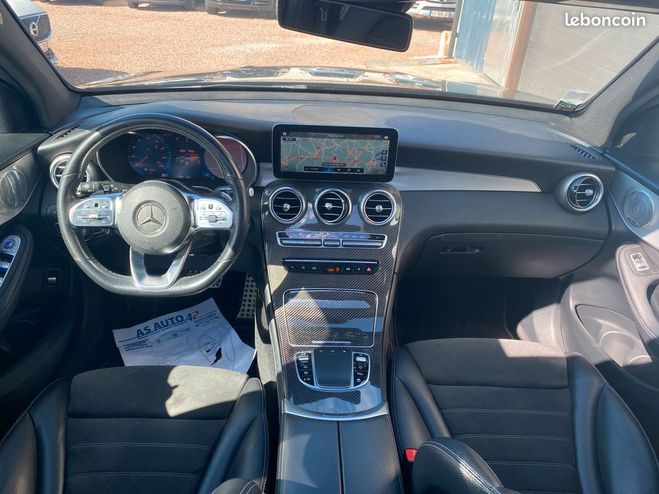 Mercedes GLC Classe 300 d 245ch amg line 4matic 9g-tr Noir de 2019