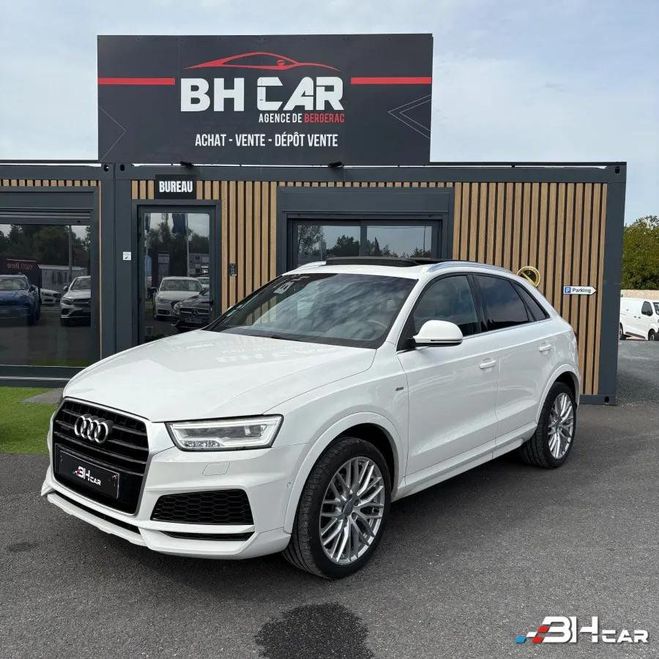 Cliquer pour voir la photo suivante Audi Q3 2.0 TDI 184 S-LINE QUATTRO S-TRONIC / To Blanc de 2018