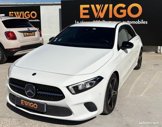 Mercedes Classe A 1.5 180 D 115 PROGRESIVE LINE 7G-DCT BVA Blanc de 2019