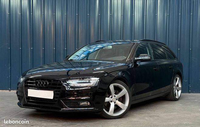 Audi A4 Avant 2.0 TDI 136ch Diesel Garantie 1 an Noir de 2015