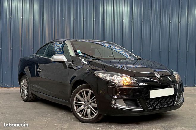 Renault Megane CC 1.9 DCI 130ch GT-LINE Radar de recul  Noir de 2013