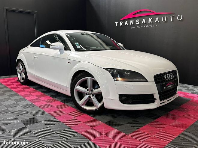 Audi TT 1.8 TFSI 160 S line SUIVI COMPLET ENTRET Blanc de 2009