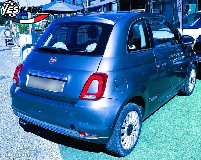 Fiat 500 1.2 8v 69ch Lounge Gris de 2016