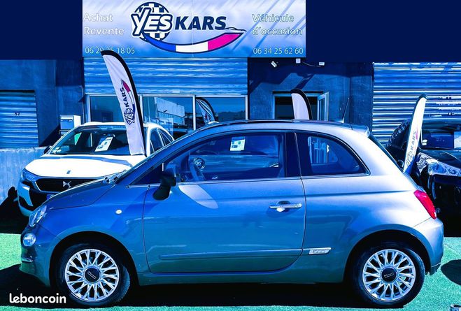 Fiat 500 1.2 8v 69ch Lounge Gris de 2016