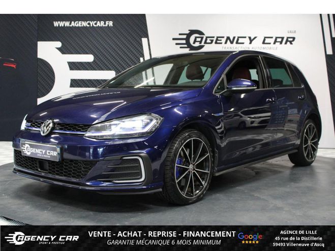 Cliquer pour voir la photo suivante Volkswagen Golf GTE 1.4 TSI 204 Hybrid BV DSG6 PH2 Suivi Bleu de 2018