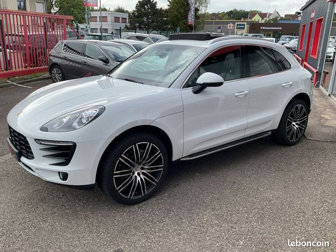 Porsche Macan (95B) 3.0 V6 340CH S PDK Blanc de 2015