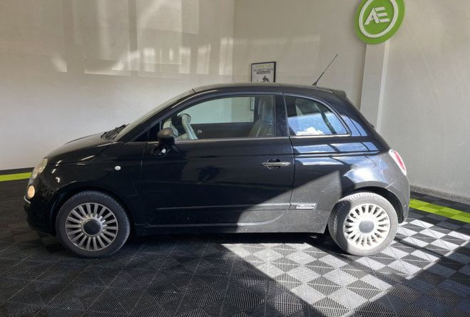 Fiat 500 1.2 69cv Lounge + Toit Panoramique / Kit NOIR de 2011