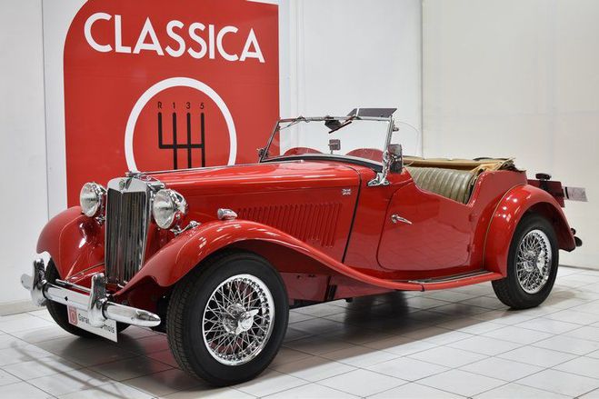 MG TD  Autumn Red de 1953