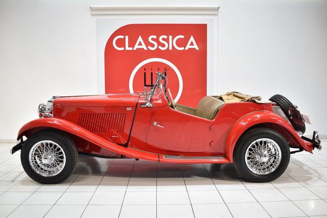 MG TD  Autumn Red de 1953