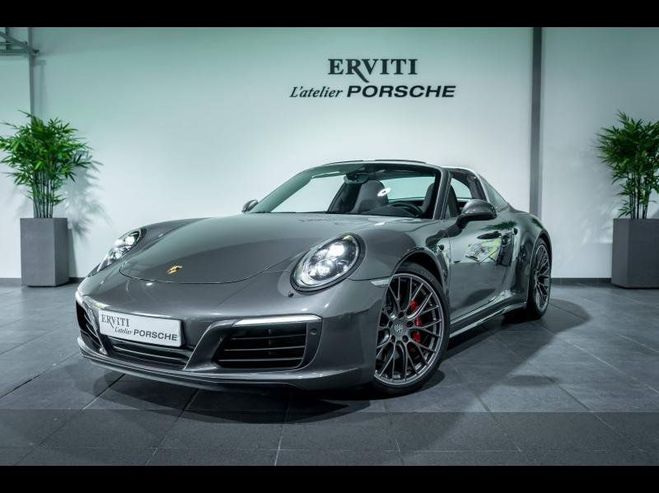 Porsche 911 Targa 3.0 420ch 4S PDK Gris Quartz de 2016