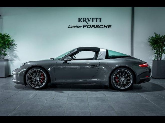Porsche 911 Targa 3.0 420ch 4S PDK Gris Quartz de 2016