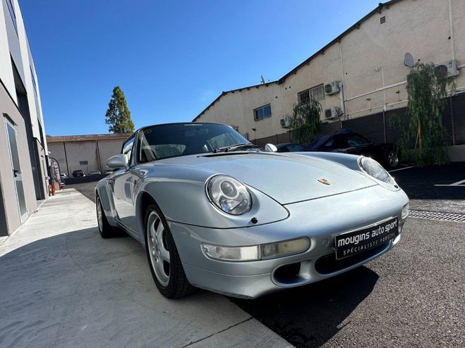 Porsche 911 993 Carrera 2 3.6 272CV CABRIOLET BOITE  Gris de 1995