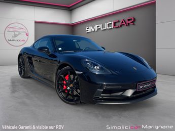  Voir détails -Porsche 718 CAYMAN GTS 4.0i 400 ch apple carplay-PDL à Vitrolles (13)