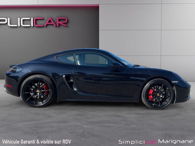 Porsche 718 CAYMAN GTS 4.0i 400 ch apple carplay-PDL Noir de 2020