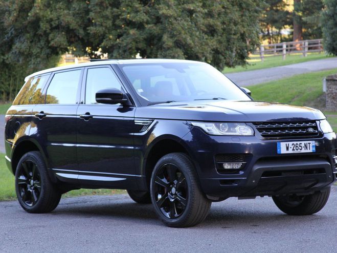 Land rover Range Rover Land rover Range Rover Sport II 3.0 SDV6 340 HYBRIDE AUTOBIOGRA Bleu Loire métallisé de 2015