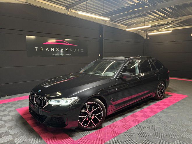 BMW Serie 5 TOURING G31 LCI 520d xDrive 190 ch BVA8  Noir de 2022