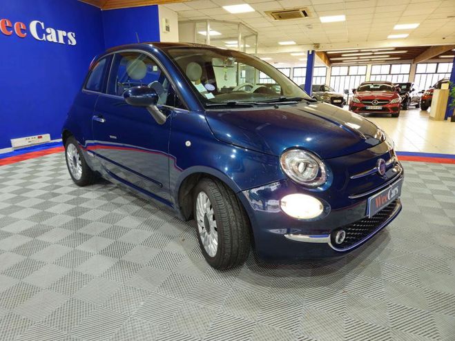 Fiat 500 1.2 70 LOUNGE BLEU FONCE de 2018