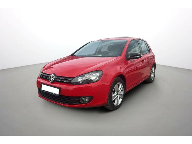 Volkswagen Golf VI 1.4 TSI 122 Confortline DSG7 Rouge de 2009