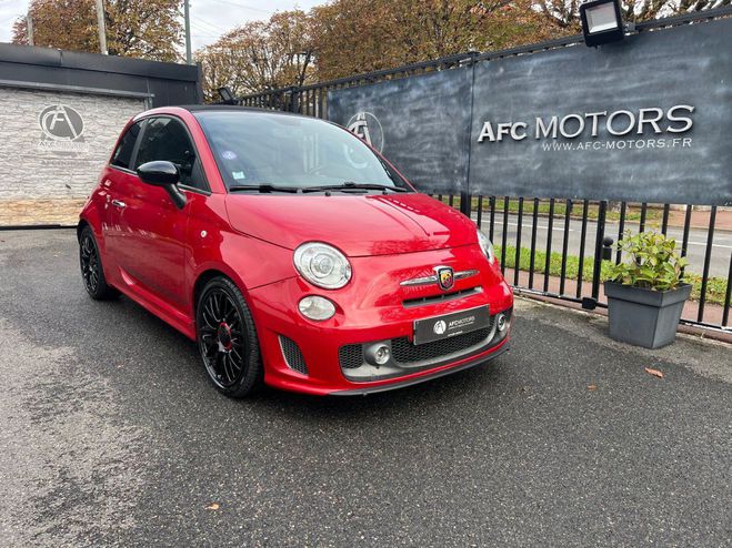 Cliquer pour voir la photo suivante Abarth 500 CABRIO 595 C Turismo BVA 160 Ch Rouge de 2015