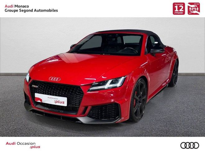 Cliquer pour voir la photo suivante Audi TT RS ROADSTER 2.5 TFSI 400 S tronic 7 Quattro Tango Red Metallic de 2019