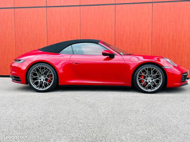 Porsche 911 type 992 Cabriolet 3.0 450ch Carrera S P Rouge de 2019