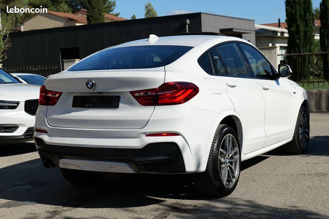 BMW X4 20d 2.0 190 ch xdrive m sport toit ovrt  Blanc de 2014