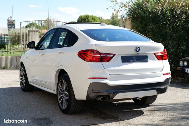 BMW X4 20d 2.0 190 ch xdrive m sport toit ovrt  Blanc de 2014