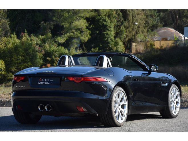 Jaguar F-Type F.TYPE Cabriolet 3.0i V6 - BVA Quickshif Noir de 2014