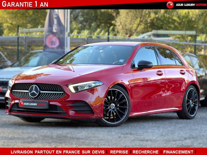 Mercedes Classe A 180 136ch 119g AMG Line ROUGE de 2018